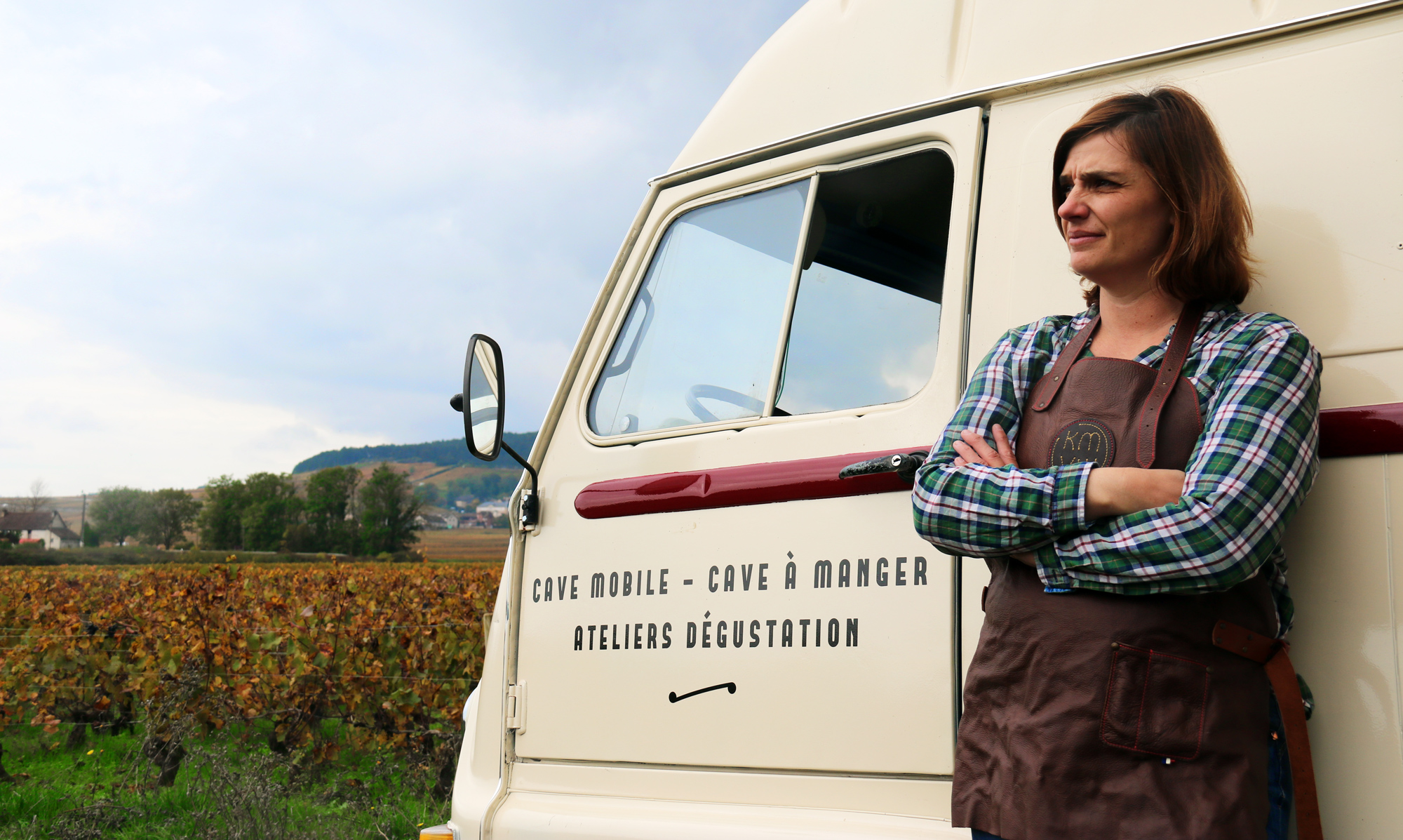 Le Km Vin, premier wine truck en Bourgogne